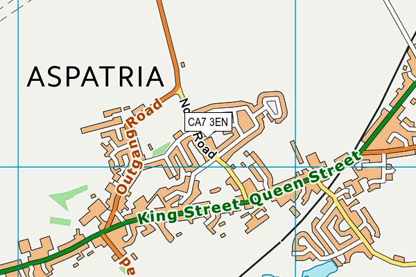 CA7 3EN map - OS VectorMap District (Ordnance Survey)