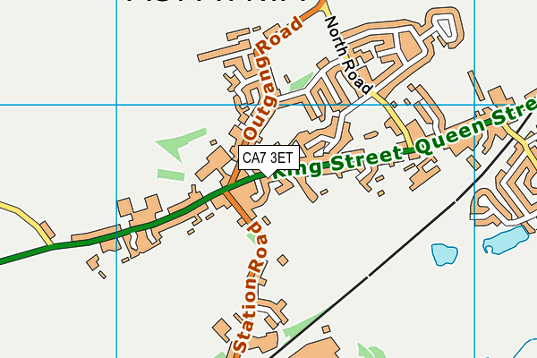 CA7 3ET map - OS VectorMap District (Ordnance Survey)