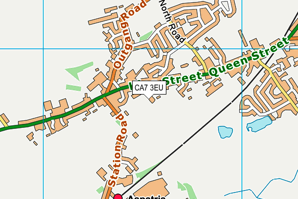 CA7 3EU map - OS VectorMap District (Ordnance Survey)