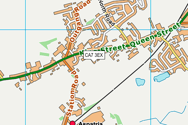 CA7 3EX map - OS VectorMap District (Ordnance Survey)