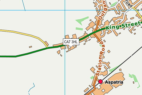 CA7 3HL map - OS VectorMap District (Ordnance Survey)