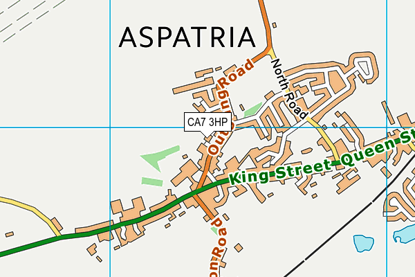 CA7 3HP map - OS VectorMap District (Ordnance Survey)
