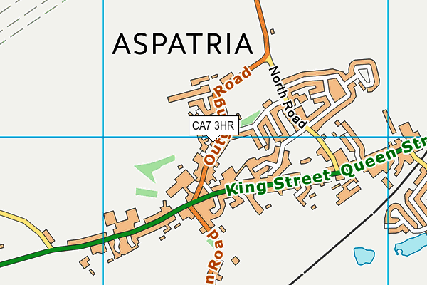 CA7 3HR map - OS VectorMap District (Ordnance Survey)