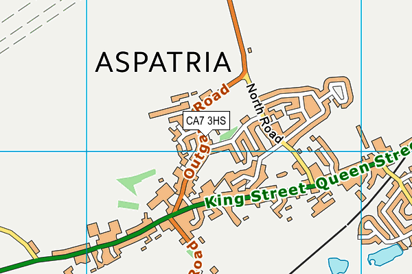 CA7 3HS map - OS VectorMap District (Ordnance Survey)