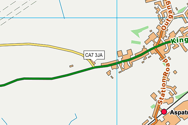 CA7 3JA map - OS VectorMap District (Ordnance Survey)