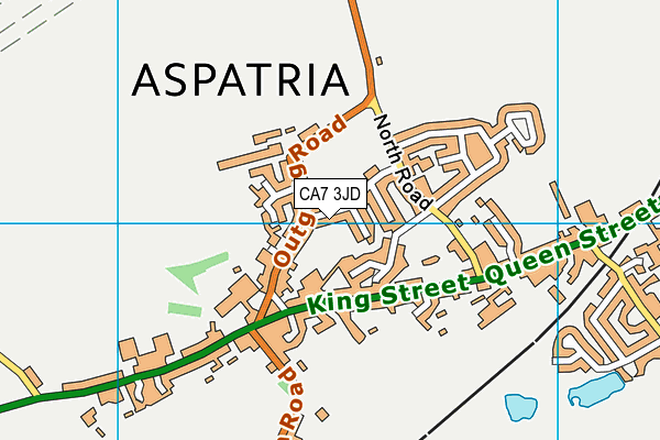 CA7 3JD map - OS VectorMap District (Ordnance Survey)