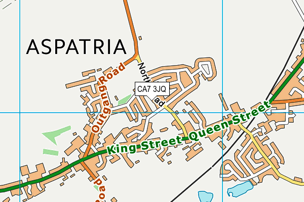 CA7 3JQ map - OS VectorMap District (Ordnance Survey)