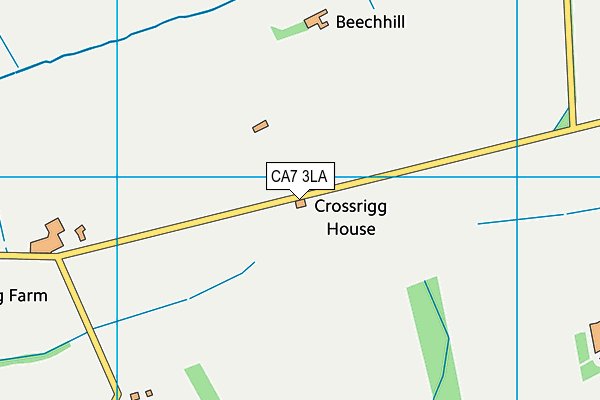 CA7 3LA map - OS VectorMap District (Ordnance Survey)