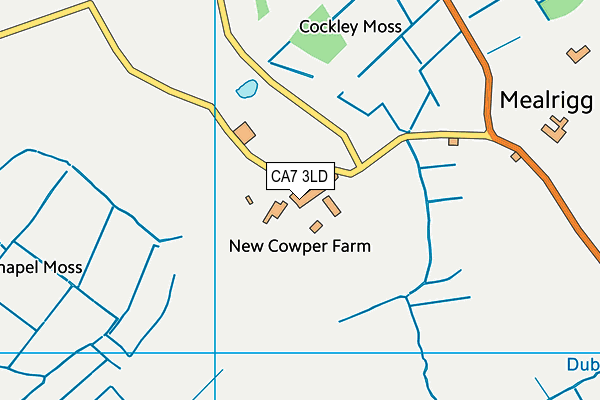 CA7 3LD map - OS VectorMap District (Ordnance Survey)