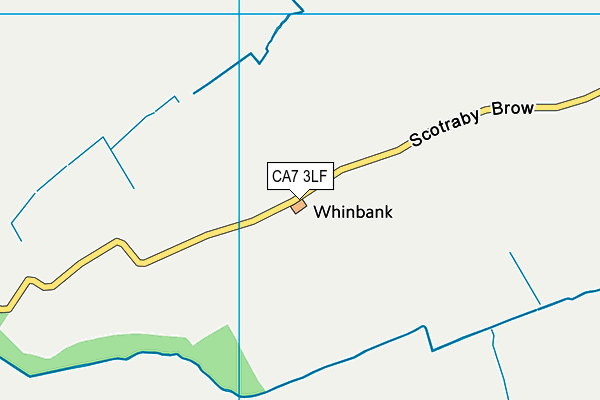 CA7 3LF map - OS VectorMap District (Ordnance Survey)