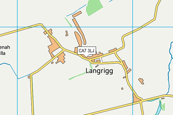 CA7 3LJ map - OS VectorMap District (Ordnance Survey)