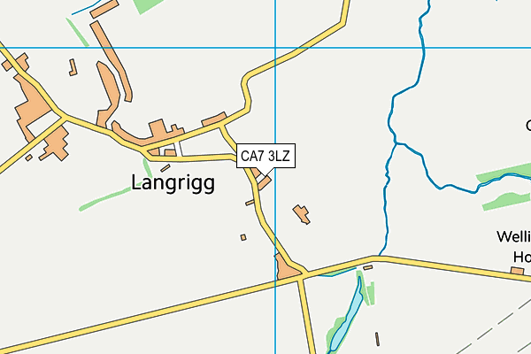 CA7 3LZ map - OS VectorMap District (Ordnance Survey)