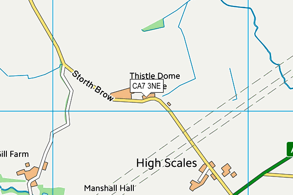 CA7 3NE map - OS VectorMap District (Ordnance Survey)