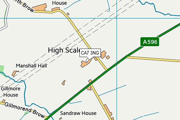 CA7 3NG map - OS VectorMap District (Ordnance Survey)