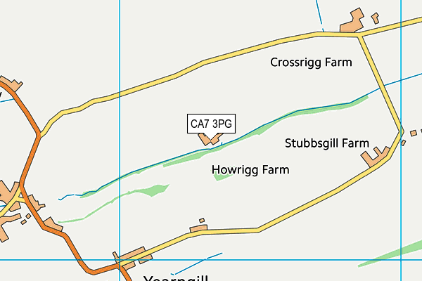 CA7 3PG map - OS VectorMap District (Ordnance Survey)