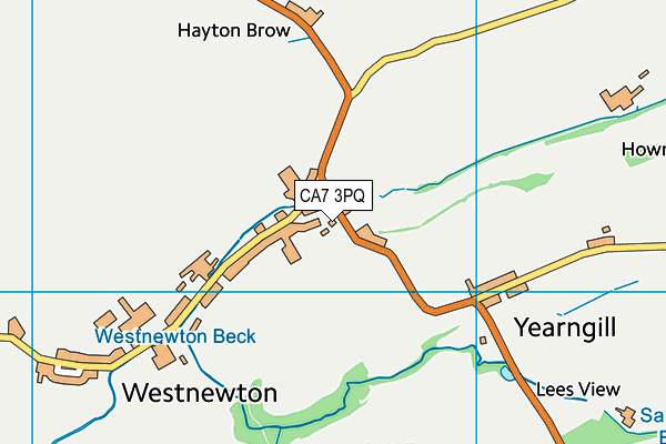 CA7 3PQ map - OS VectorMap District (Ordnance Survey)