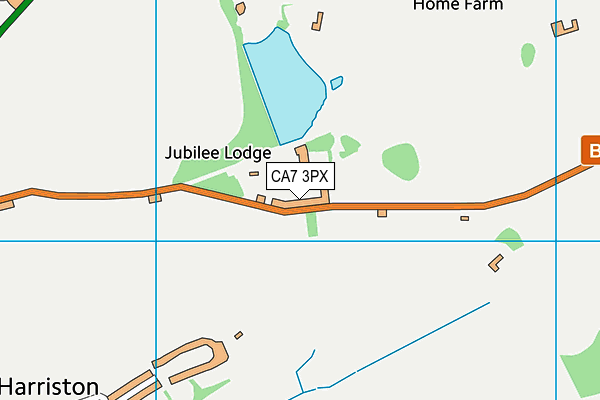 CA7 3PX map - OS VectorMap District (Ordnance Survey)