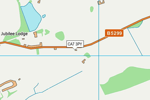Brayton Park Golf Club map (CA7 3PY) - OS VectorMap District (Ordnance Survey)