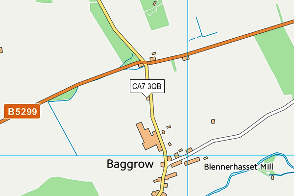 CA7 3QB map - OS VectorMap District (Ordnance Survey)