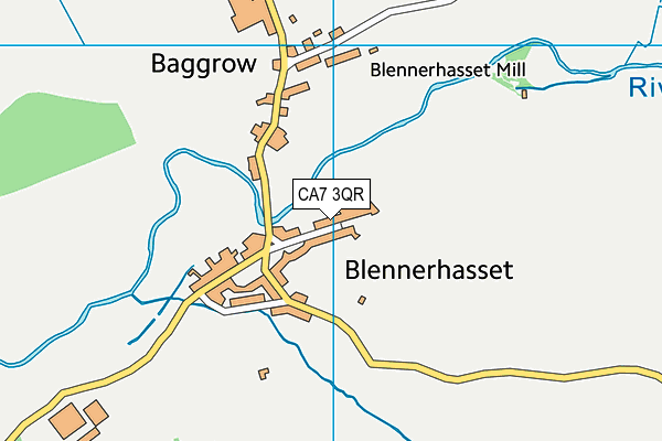 CA7 3QR map - OS VectorMap District (Ordnance Survey)