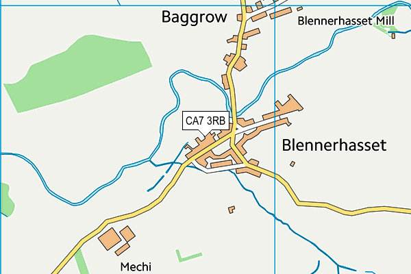 CA7 3RB map - OS VectorMap District (Ordnance Survey)