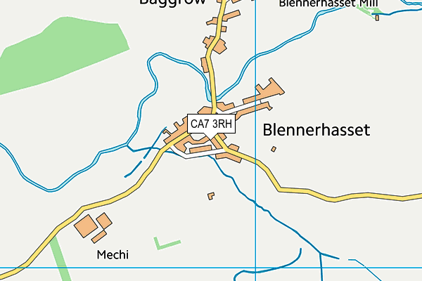 CA7 3RH map - OS VectorMap District (Ordnance Survey)