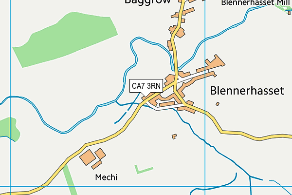 CA7 3RN map - OS VectorMap District (Ordnance Survey)