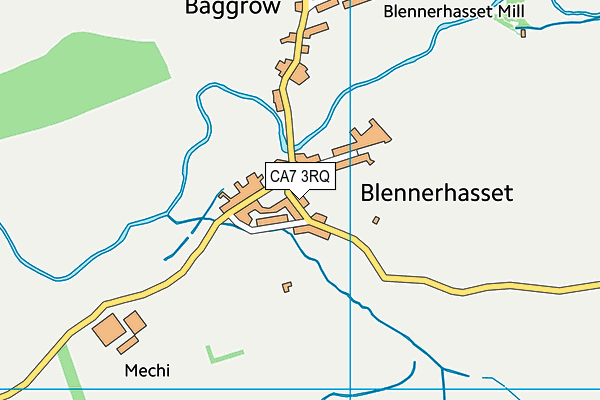 CA7 3RQ map - OS VectorMap District (Ordnance Survey)