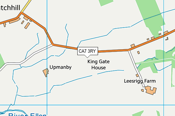 CA7 3RY map - OS VectorMap District (Ordnance Survey)