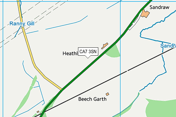 CA7 3SN map - OS VectorMap District (Ordnance Survey)
