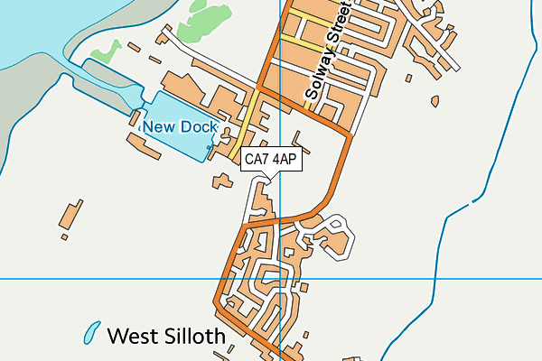 CA7 4AP map - OS VectorMap District (Ordnance Survey)