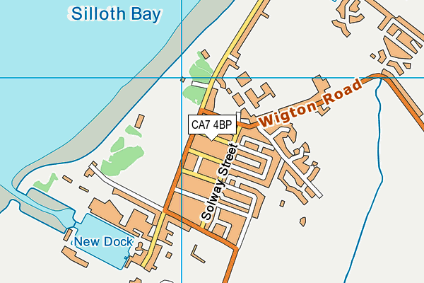 CA7 4BP map - OS VectorMap District (Ordnance Survey)