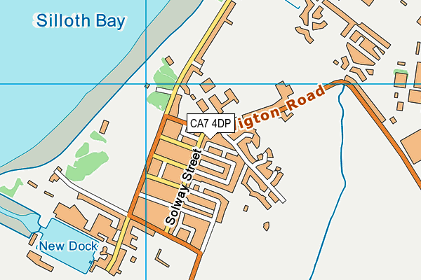 CA7 4DP map - OS VectorMap District (Ordnance Survey)