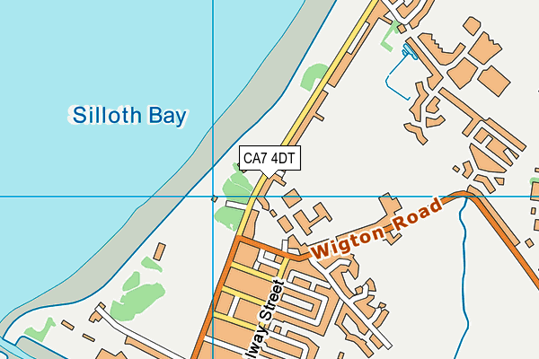 CA7 4DT map - OS VectorMap District (Ordnance Survey)