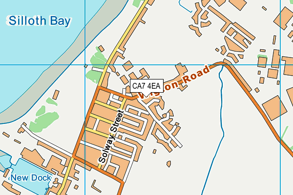 CA7 4EA map - OS VectorMap District (Ordnance Survey)