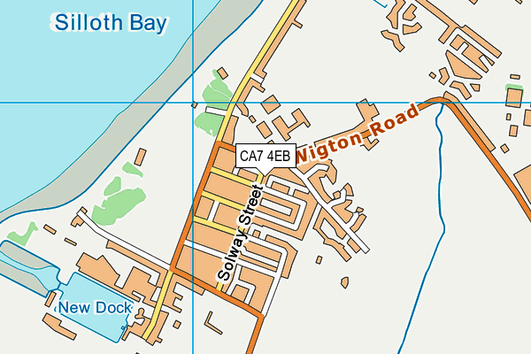 CA7 4EB map - OS VectorMap District (Ordnance Survey)