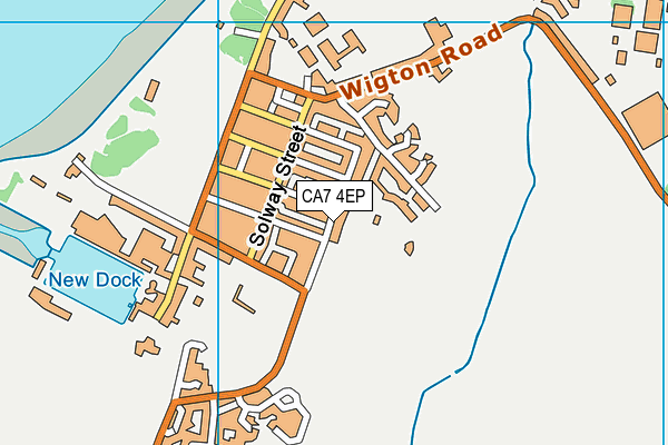 CA7 4EP map - OS VectorMap District (Ordnance Survey)