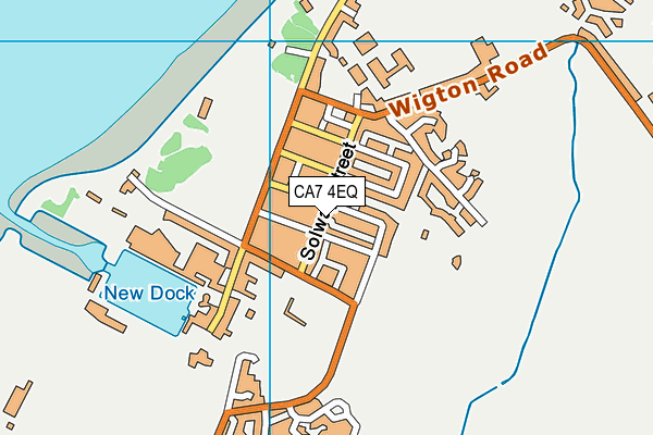 CA7 4EQ map - OS VectorMap District (Ordnance Survey)
