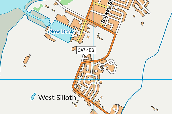 CA7 4ES map - OS VectorMap District (Ordnance Survey)