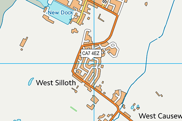 CA7 4EZ map - OS VectorMap District (Ordnance Survey)