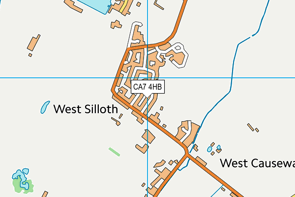CA7 4HB map - OS VectorMap District (Ordnance Survey)
