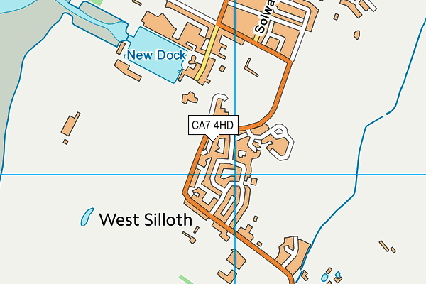 CA7 4HD map - OS VectorMap District (Ordnance Survey)