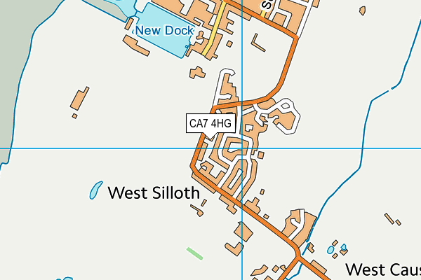 CA7 4HG map - OS VectorMap District (Ordnance Survey)