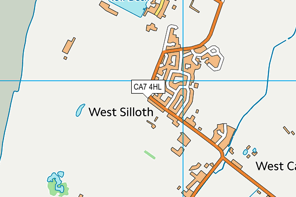 CA7 4HL map - OS VectorMap District (Ordnance Survey)