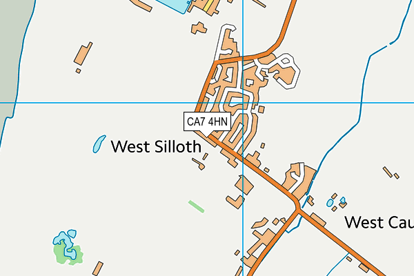 CA7 4HN map - OS VectorMap District (Ordnance Survey)