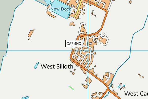 CA7 4HQ map - OS VectorMap District (Ordnance Survey)