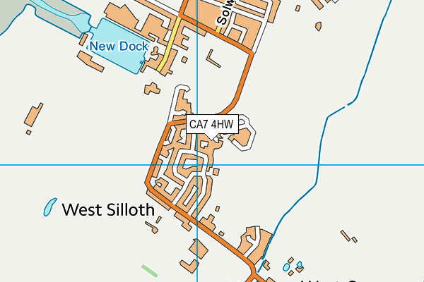 CA7 4HW map - OS VectorMap District (Ordnance Survey)