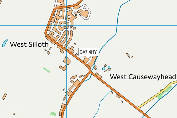 CA7 4HY map - OS VectorMap District (Ordnance Survey)