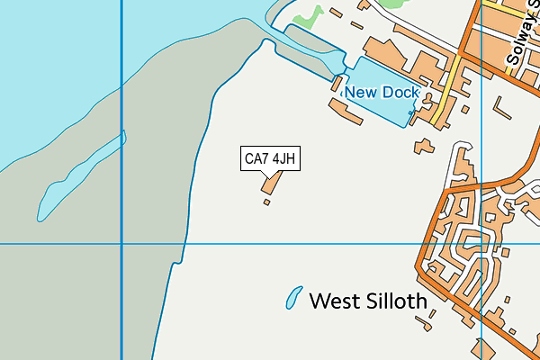 CA7 4JH map - OS VectorMap District (Ordnance Survey)