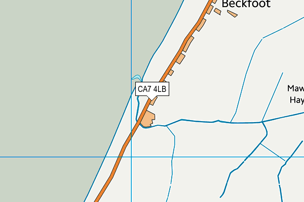 CA7 4LB map - OS VectorMap District (Ordnance Survey)